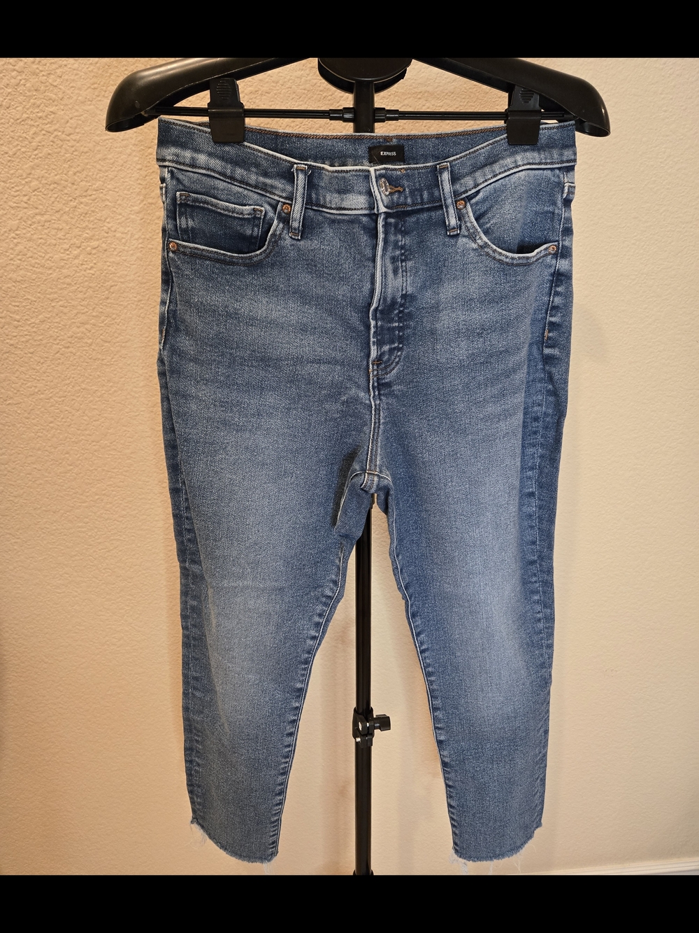Express Womens High-Rise Jeans Size 12 Short